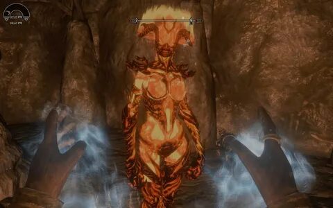 Slideshow skyrim flame atronach porn.