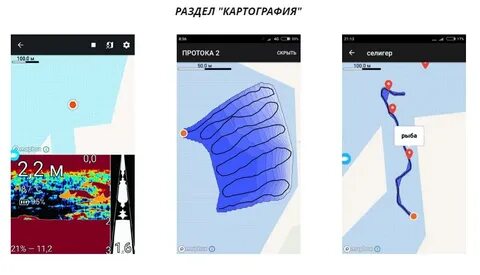 Практик карты глубин