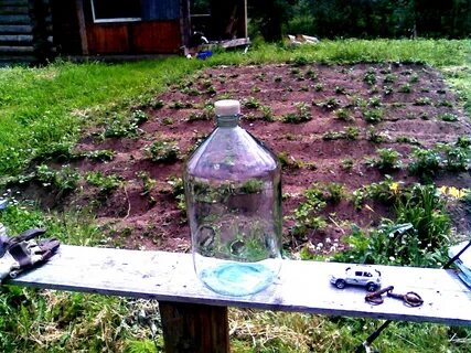 Умывальник из бутылки 5
