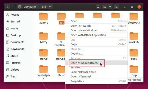 Open ubuntu