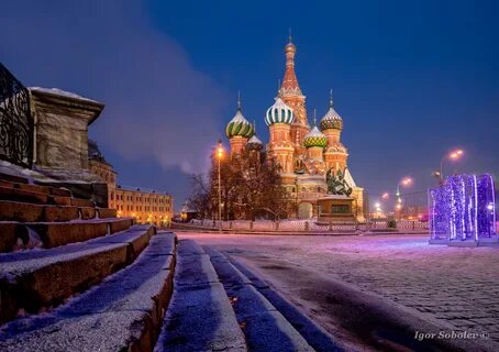 Москва зимой