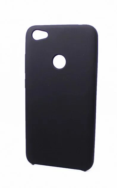 Накладка PC для Xiaomi Redmi Note 5a с Soft Touch покрытием черная.