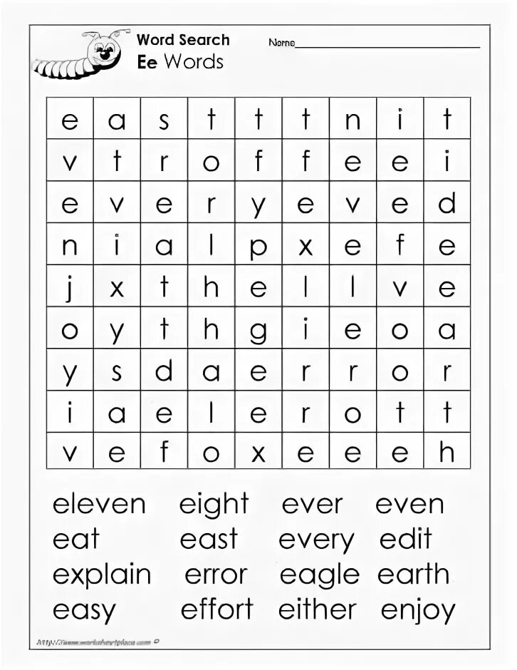 Find the words the sound. Wordsearch Letter. Letter e Words. Words beginning with e. Ee Wordsearch.