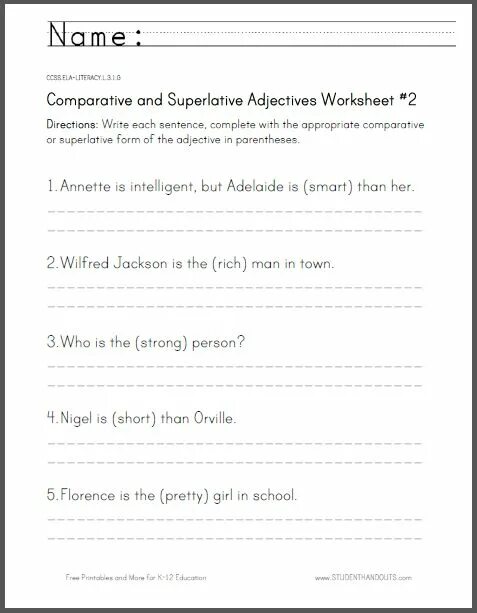 Complete the sentences with the comparative form. Comparative and Superlative adjectives sentences. Comparative and Superlative sentences. Comparatives and Superlatives Worksheets. Superlative sentences.