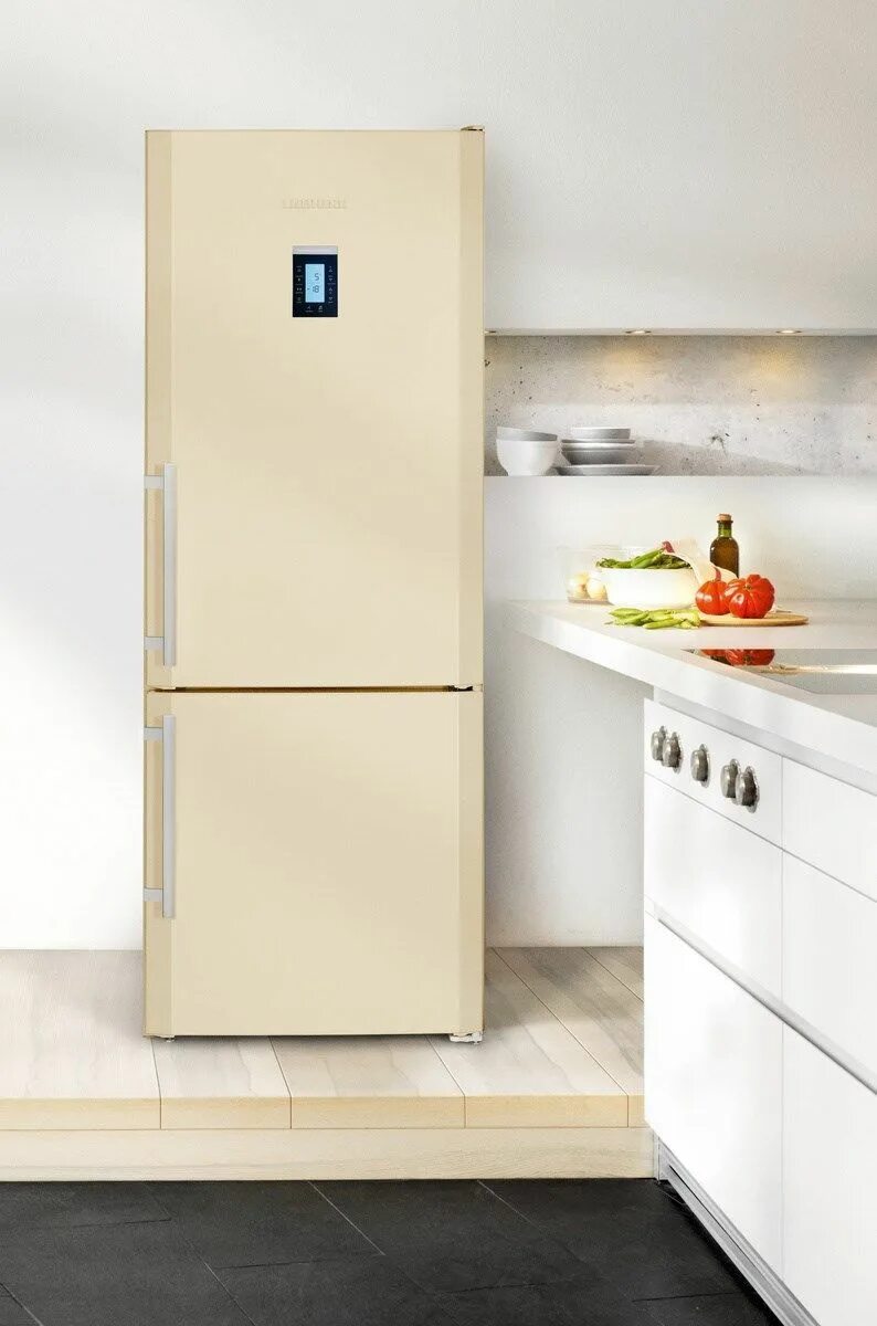 Холодильник Liebherr CBNPBE 5156. Холодильник Либхер бежевый двухкамерный. Холодильник Либхер бежевый. Холодильник Liebherr CN 5156. Купить двухкамерный холодильник в интернете