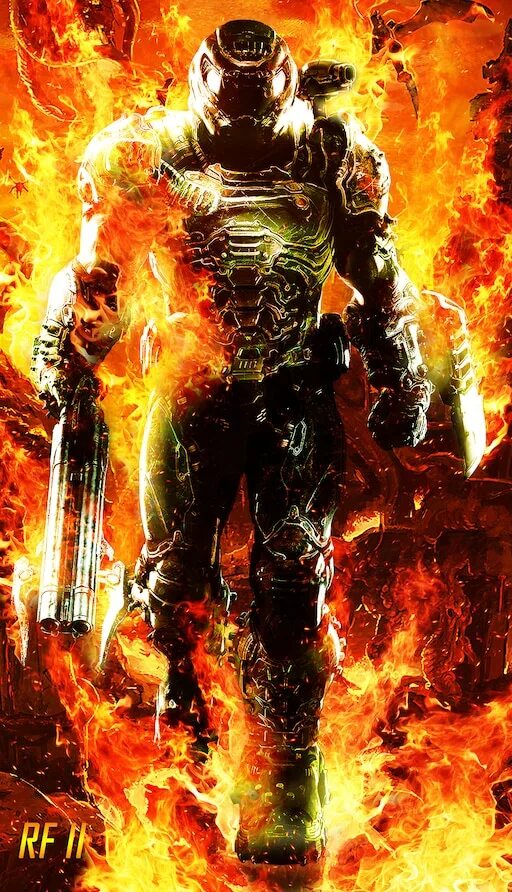 Epic doom. Doom slayer. doom 2016 doom slayer.