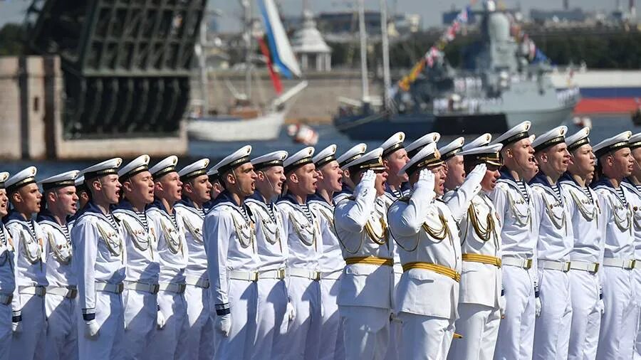 Военно морской парад 28 июля. Военно морской парад 28 июля