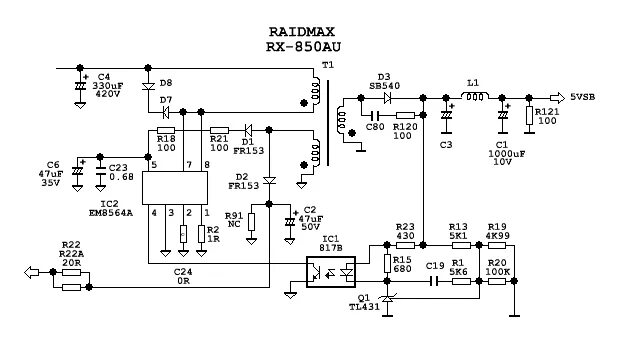 Em8564a схема включения. Схема дежурки на микросхеме а6053м. Микросхема sd6835 схема включения. БП на dm311.