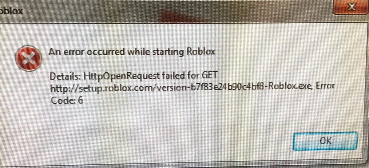 An error has occurred code. Error occurred. Ошибка 6 в РОБЛОКС. Ошибка РОБЛОКС an Error occurred while starting Roblox. Version Error РОБЛОКС.