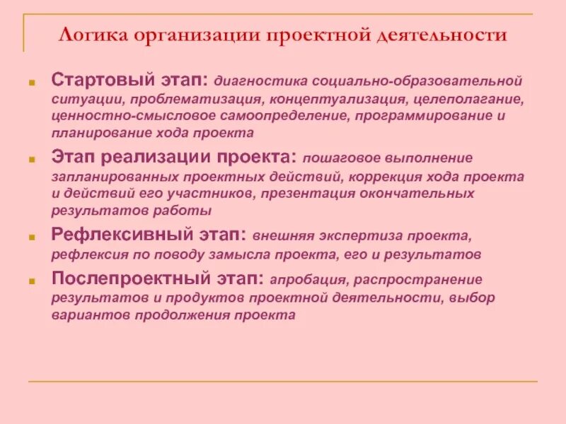 Купить на начальном этапе. Логика организации педагогического проекта. Логика организации проектной деятельности. Какова логика организации проектной деятельности. Логика организации проектной деятельности презентация.