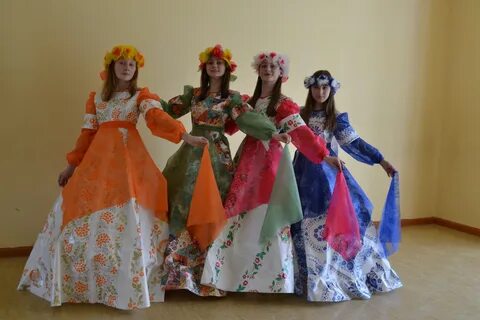 Национальные костюмы своими руками из подручных материалов