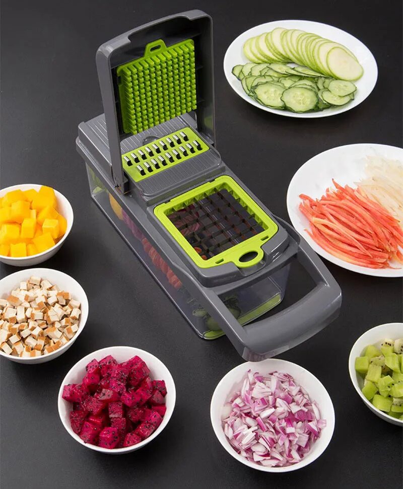 Мясорубка для резки овощей. Овощерезка Veggie Slicer слайсер с контейнером 14 в 1. Овощерезка ручная многофункциональная Veggie Slicer 14. Veggie Slicer овощерезка. Овощерезка Vegetable Cutter.