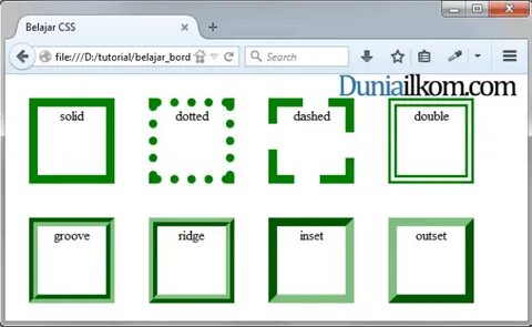 Рамка в html