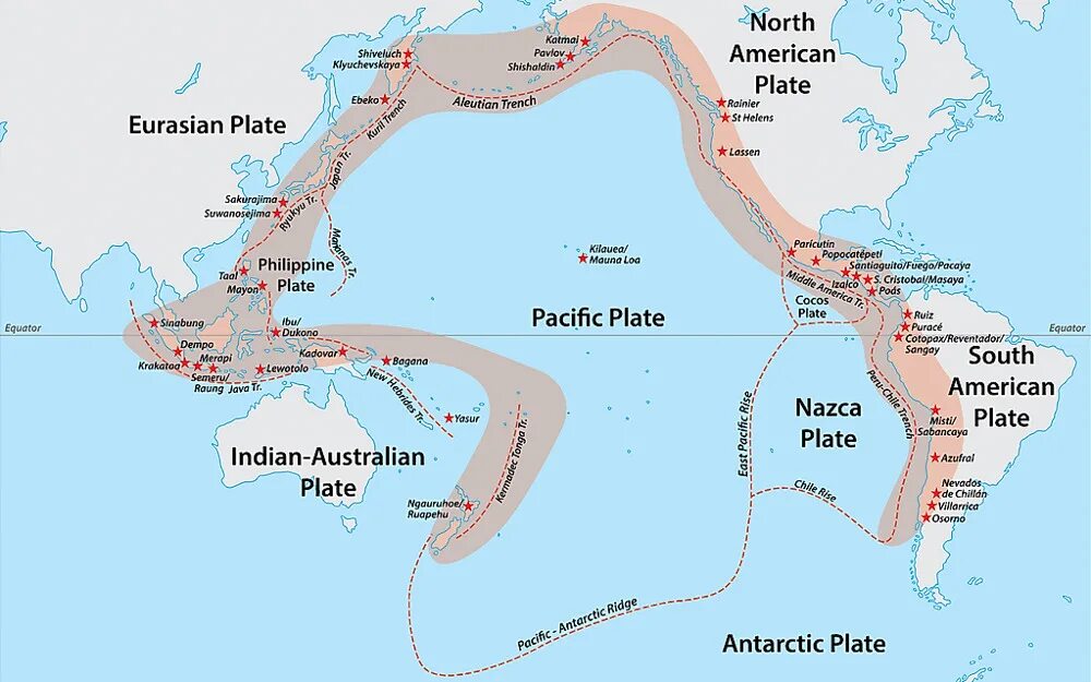 Положение тихоокеанского огненного кольца полосы действующих вулканов. Тихоокеанское огненное кольцо землетрясение. Тихоокеанское вулканическое огненное кольцо. Тихоокеанское огненное кольцо на карте. Положение Тихоокеанского огненного кольца.