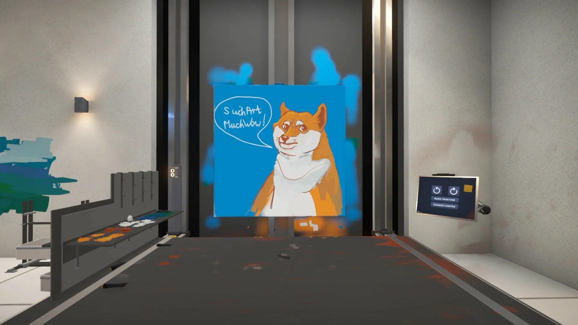 Drawing simulator. Игра suchart creative space. симулятор художника. suchart картины. игра suchart: genius artist simulator.