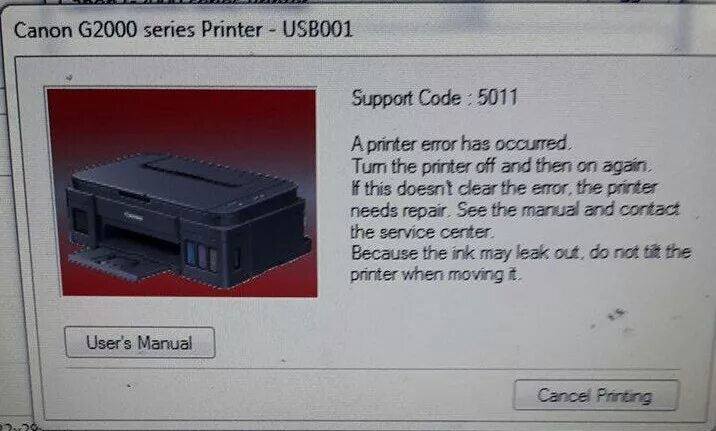 Canon 5011 Error. Ошибка 5011 принтер канон. Ошибка а5011. Принтер Canon g1000 Series. Error code 200