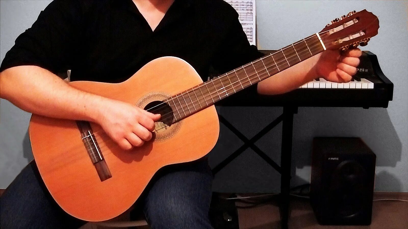 Видео про гитару