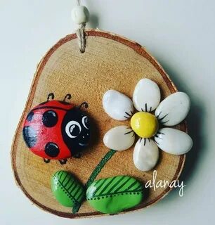 Поделки из камушек для детей