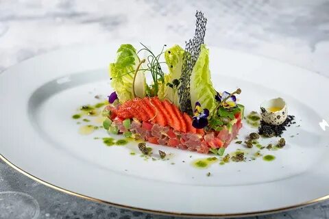Меню высокой кухни