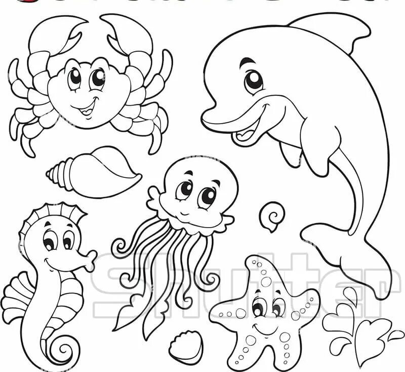 Раскраска морские обитатели. Морские животные раскраски для детей. Морские обитатели раскр. Раскраска "морские жители". Морские обитатели распечатать