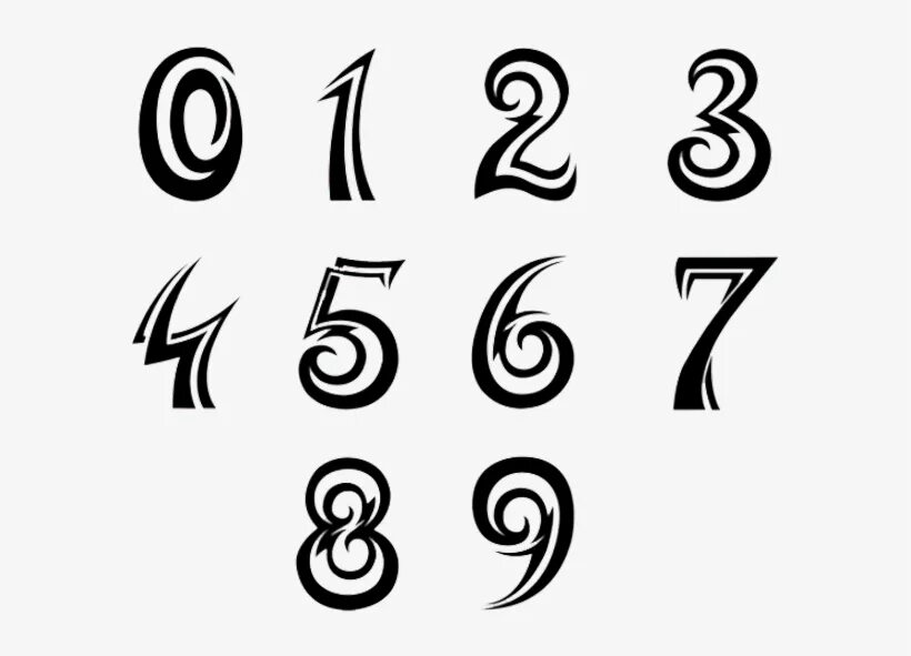 Numbers fonts. Красивые цифры. Татуировки цифры. Цифры эскиз. Красивый шрифт цифр для тату.