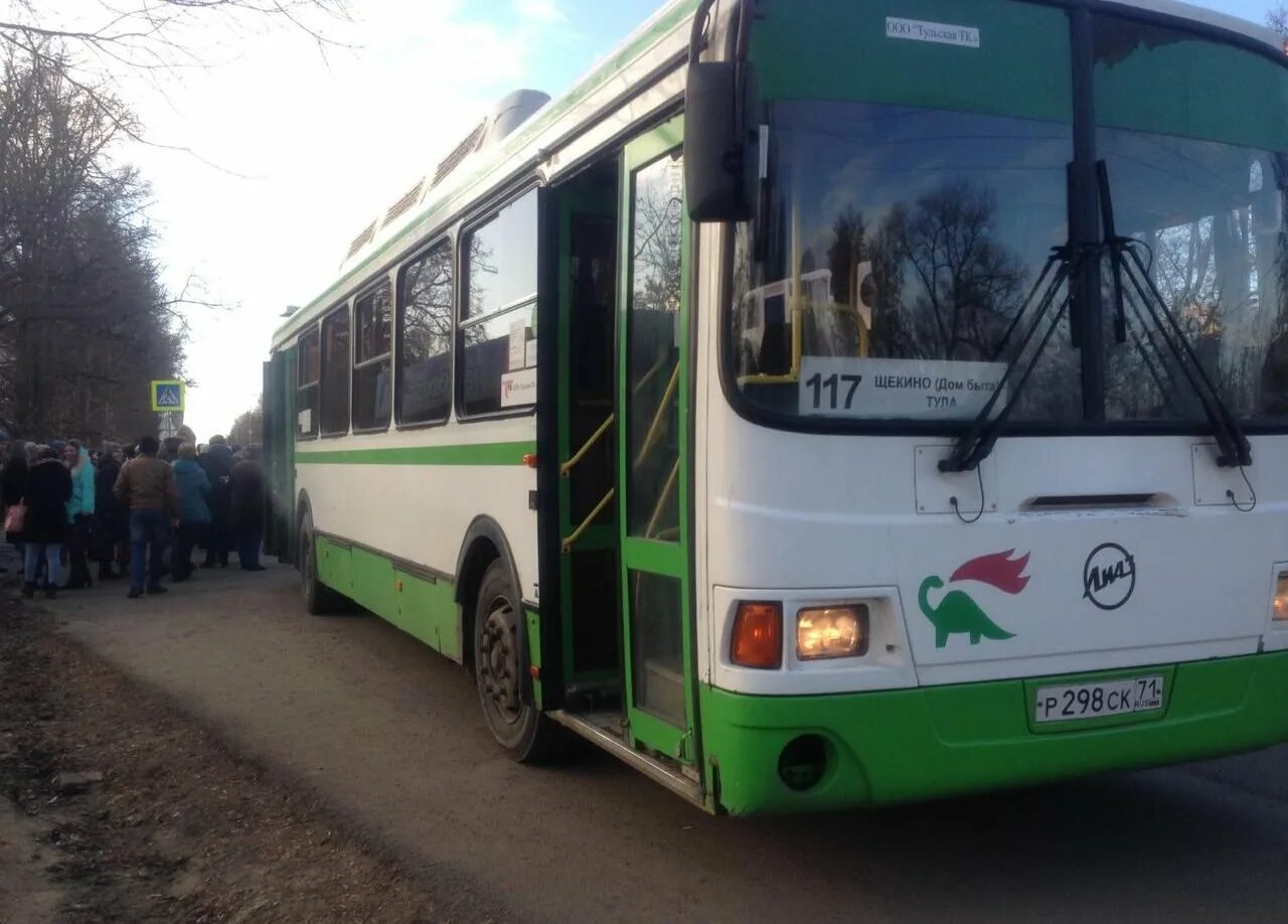Маршрут щекино. Тула маршрут 117. автобус 117. лиаз 114 автобус. 117 автобус щекино.