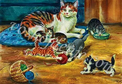 Развитие речи кошки