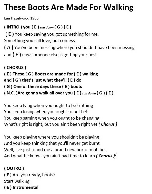 This Boots are made for Walking текст. These Boots are made for Walking текст. Песня these Boots are made for Walking. These Boots are made for Walking перевод.