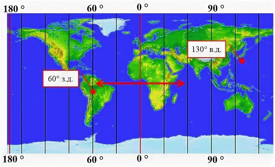 44 восточная долгота. географические координаты. 44 восточная долгота. меридиан 60 градусов восточной долготы на карте. карта с широтами.
