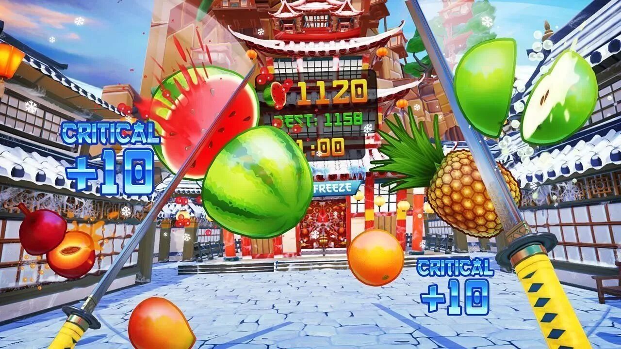 Игра Fruit Ninja VR. Fruit Ninja VR ps4. Fruit Ninja VR 2. Fruit Ninja VR описание. Игра фрукты 4