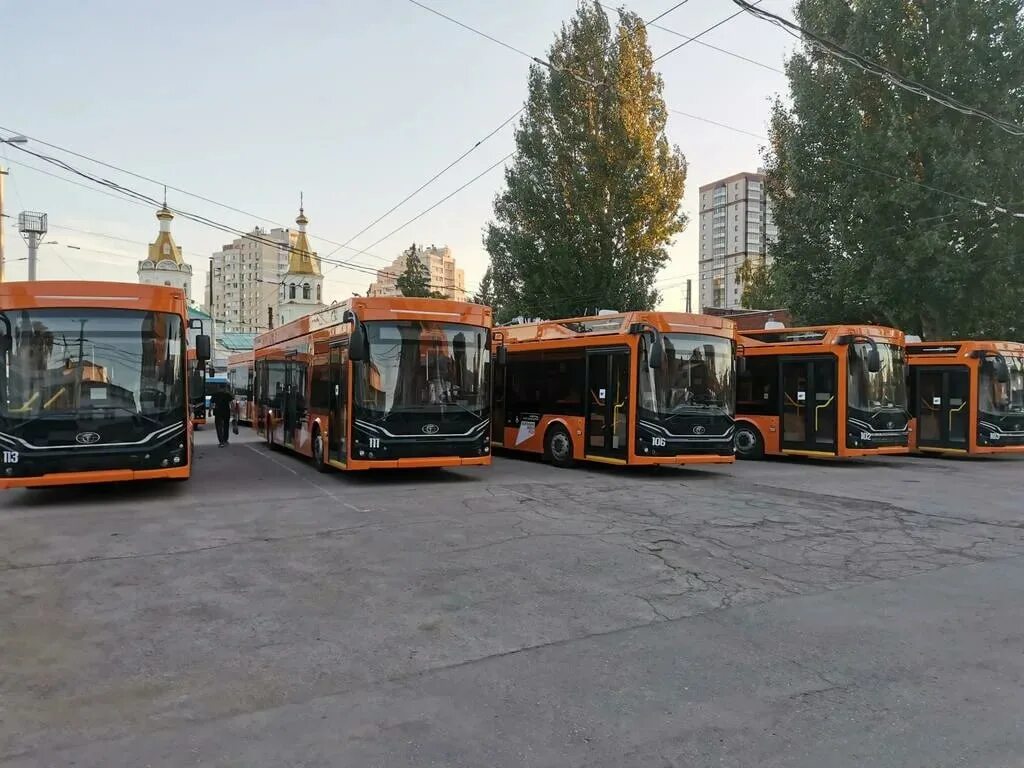 Движение троллейбуса 4