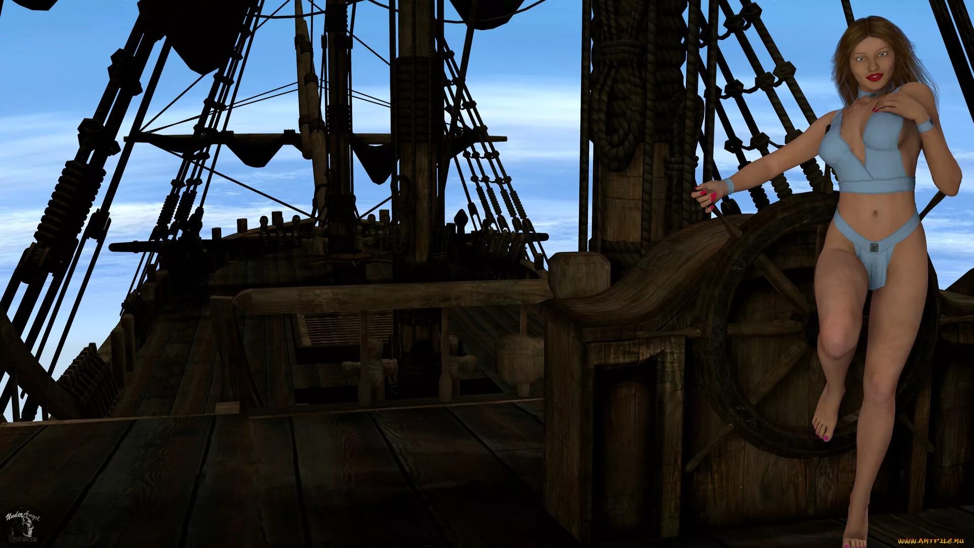 Игра про девушку на корабле и камеры. Корабль томб райдер. Элизабет капитан корабля пираты 18. Девушка пират 3д. Tomb raider 2013.