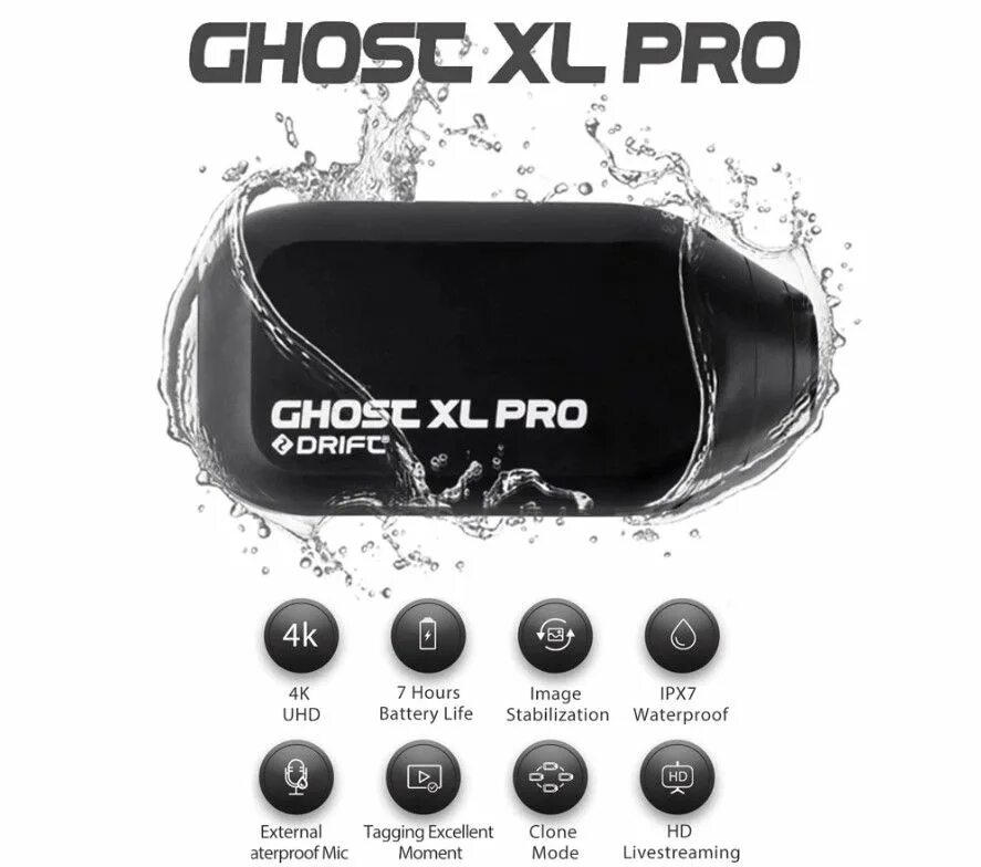 Drift ghost xl. Drift ghost 4k+. Водонепроницаемая экшн-камера drift ghost xl ipx7. Drift ghost xl pro. Drift ghost xl pro.