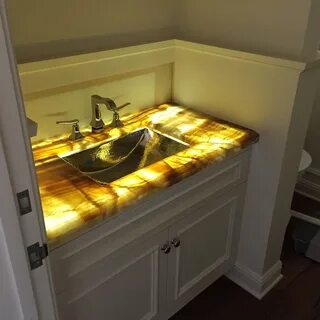 Раковина с подсветкой
