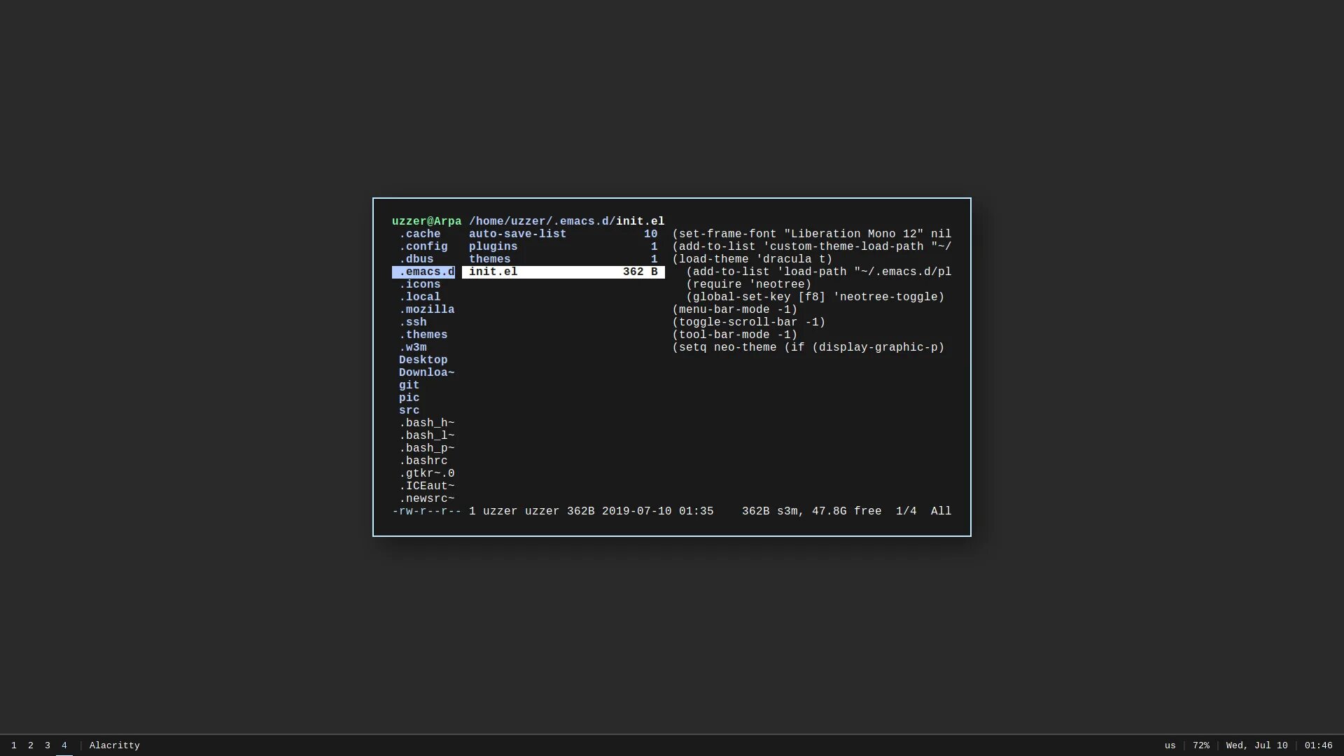 Polybar Linux. Polybar Arch Linux. EMACS 27.1. Polybar CMUS. Load theme