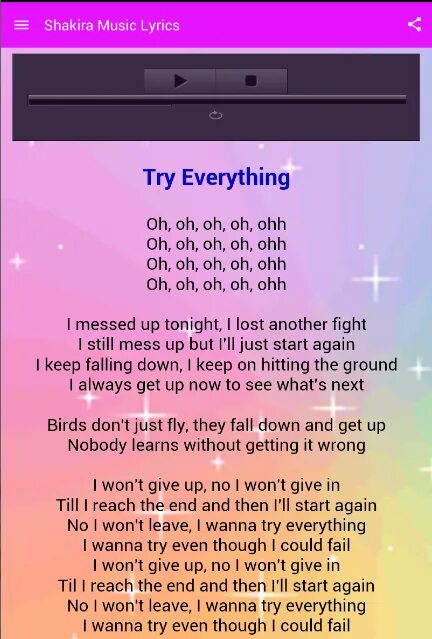 Try everything текст. Try everything Shakira текст. Текст песни try everything. Everything lyrics