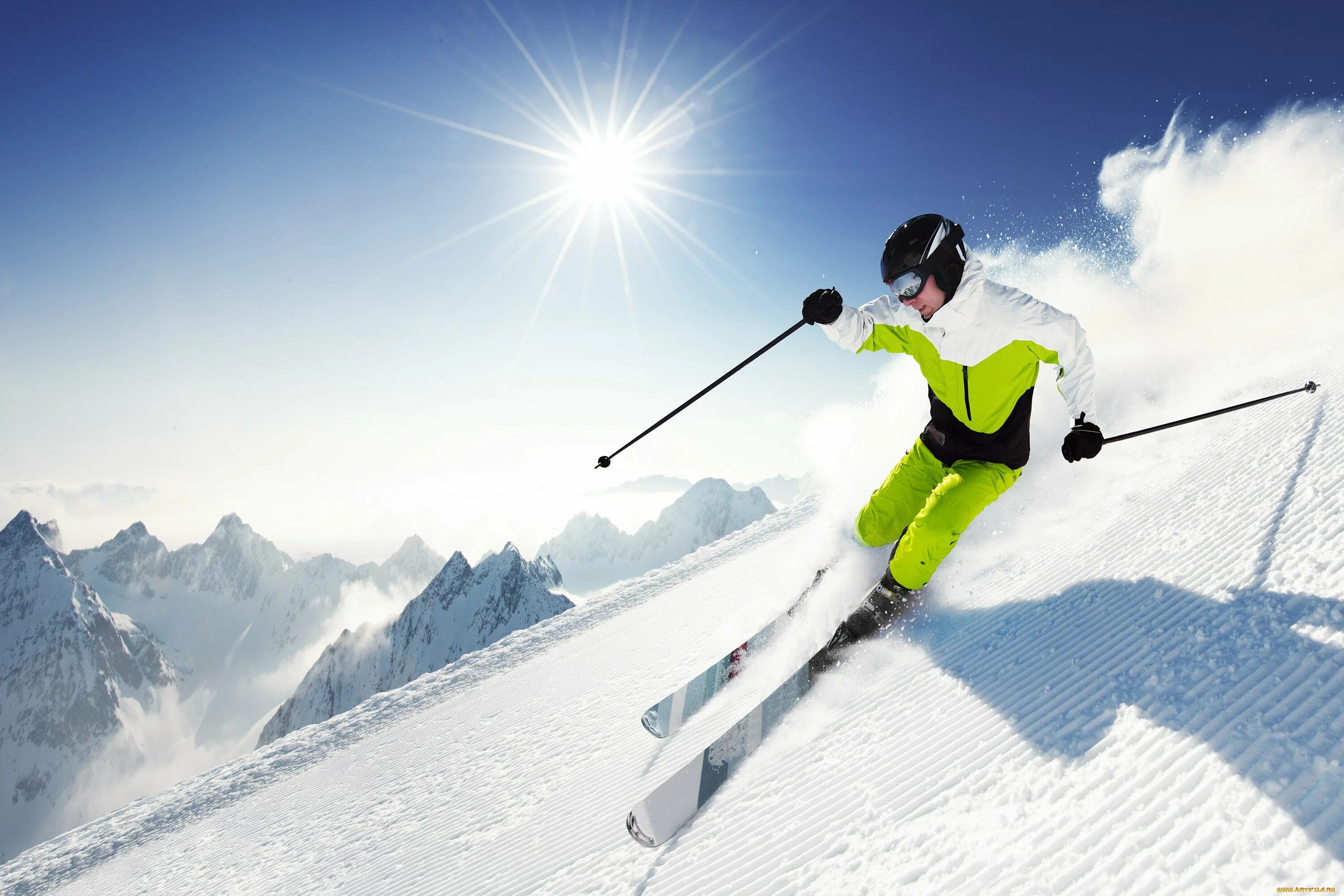 Как читается skiing
