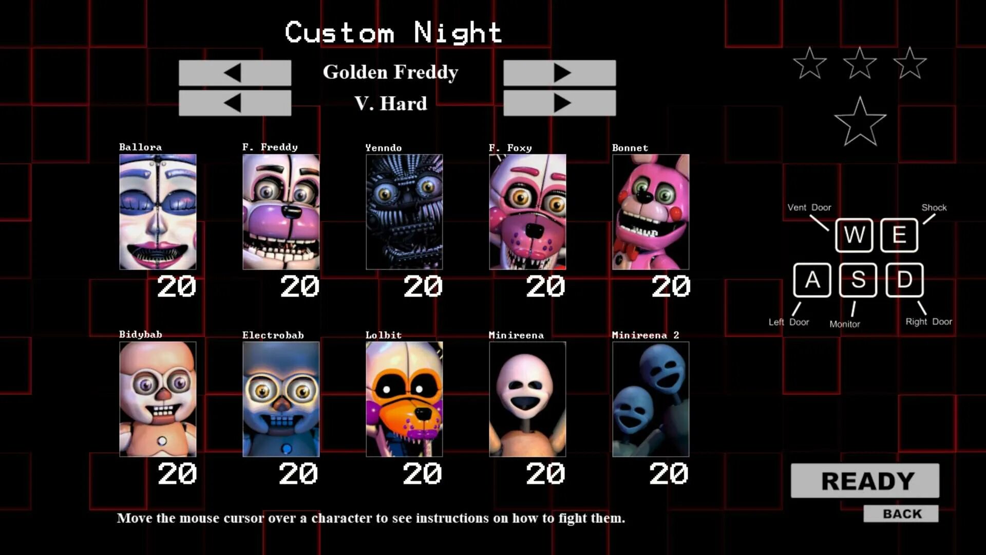 Фнаф играть на телефоне. ФНАФ 5 кастом Найт. FNAF 5 sister location Custom Night. FNAF SL Custom Night. Custom Night ФНАФ 5.