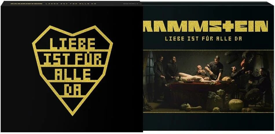 Das ist rammstein. Rammstein LIFAD коллекционное издание. Rammstein Liebe ist fur alle da обложка. Rammstein Liebe ist fur alle da Special Edition. Rammstein Liebe ist fur alle da альбом.