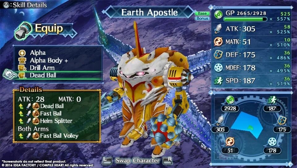 Skill detail