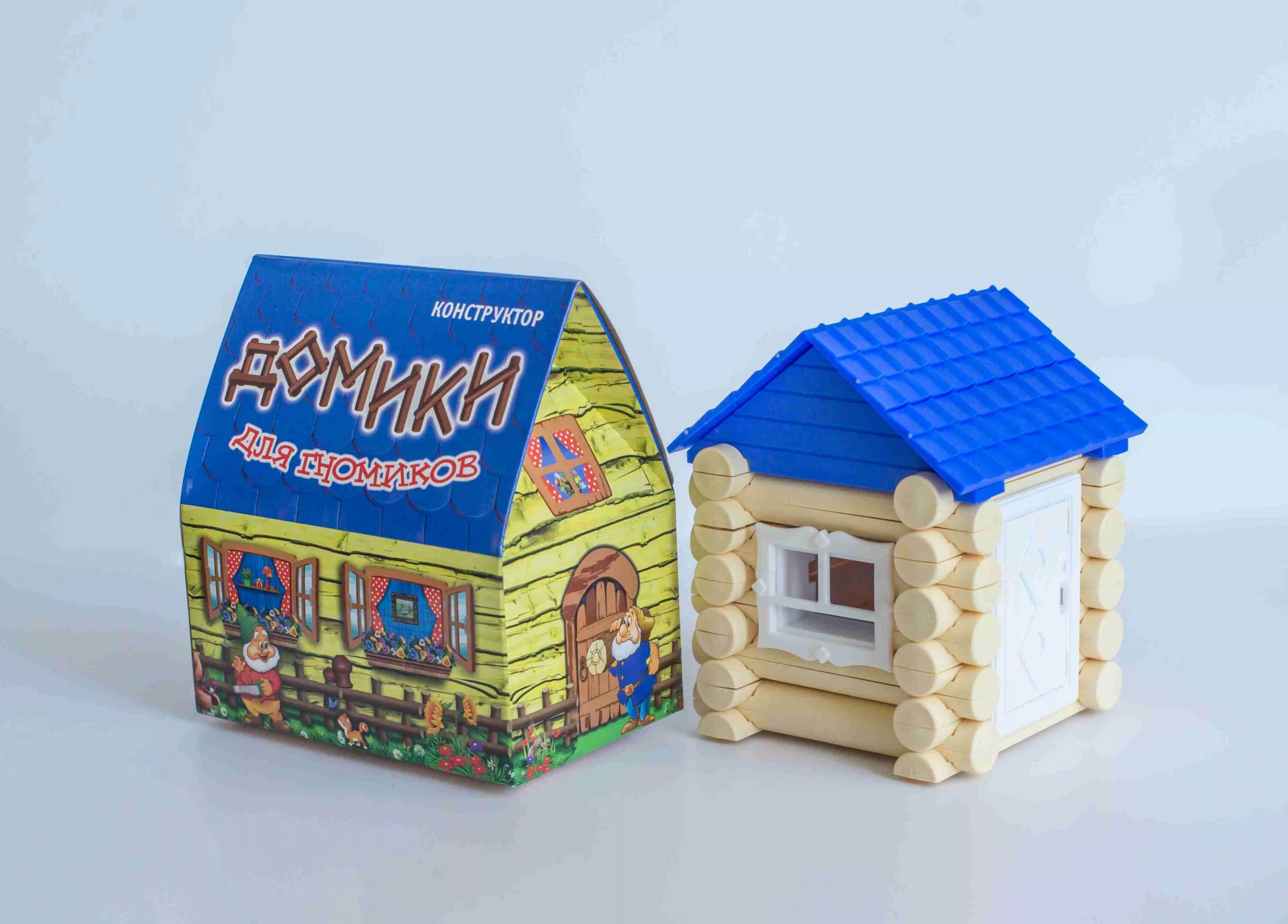 набор для конструирования. конструктор эра домики для гномиков тип 7.