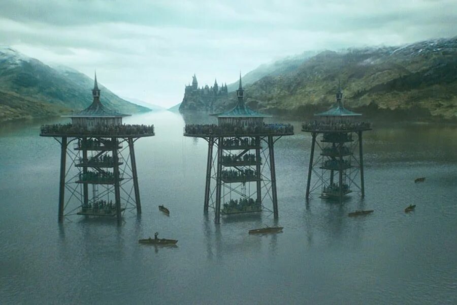 Hogwarts испытания. Черное озеро Хогвартс.