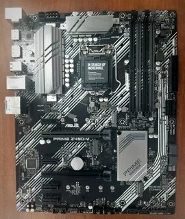 Материнская плата asus z490 p
