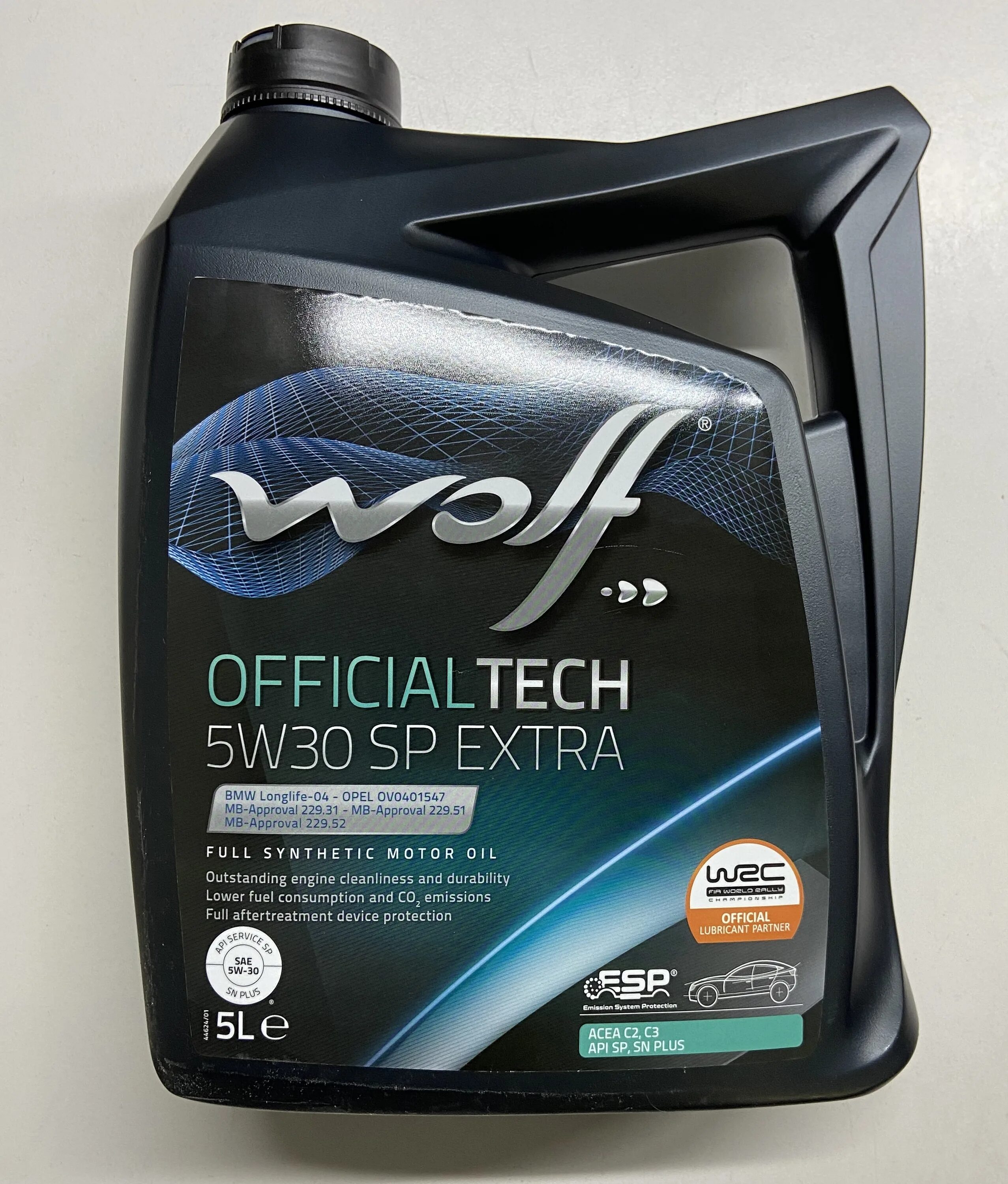 Вольф цена. Wolf officialtech5w30 SP Extra. OFFICIALTECH 5w30 SP Extra. Wolf OFFICIALTECH 5w30 c3 SP Extra. Масло моторное OFFICIALTECH 5w30 SP Extra 5l.