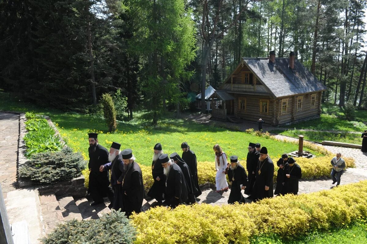 Спасо-Преображенский монастырь Валаам. Преображенский скит Валаамского монастыря.