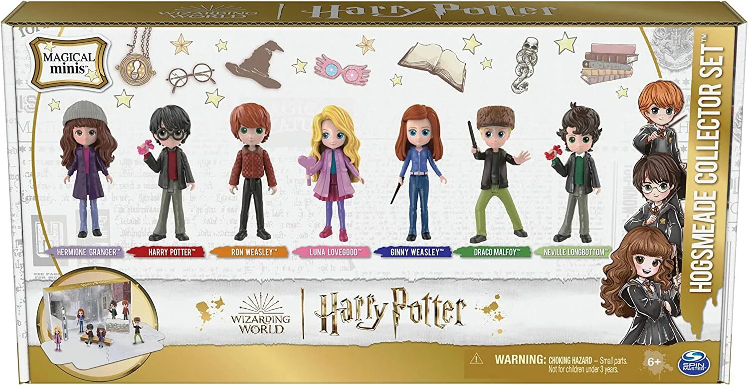 Mini magics. Magical Minis Harry Potter фигурки. Набор Harry Potter Magical Minis.