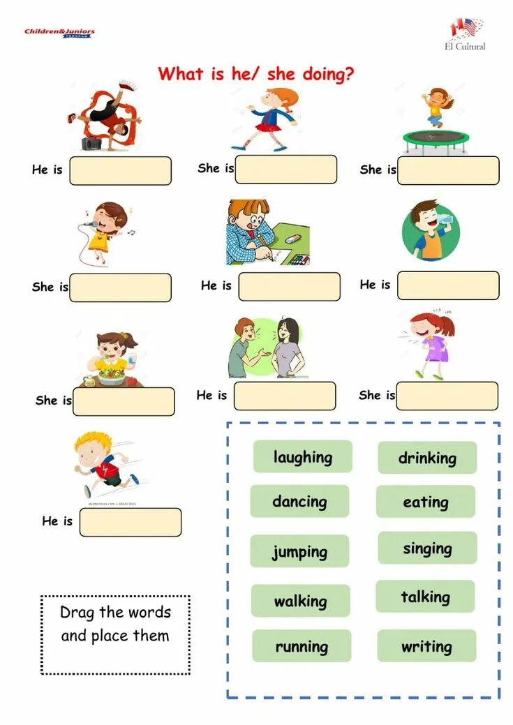Is he wordwall. Continuous английском Worksheets. Present Continuous упражнения Worksheets. Грамматика present Continuous English. Present Continuous for Kids.