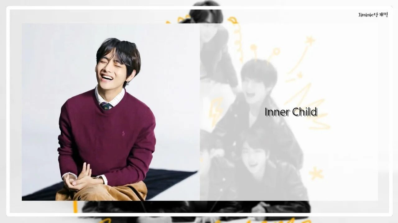 Bts inner. Inner child BTS V. BTS Inner child обложка. Taehyung BTS Inner child. Обложка БТС инер Чайлд.