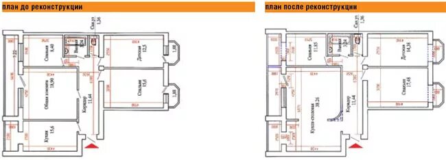 Смежно-изолированная планировка 3 комнатной квартиры. Перепланировка 2-х комнатной квартиры. Перепланировка 2-х комнатной хрущевки с проходной комнатой. Перепланировка 3-х комнатной квартиры в кирпичном 9-ти этажном доме.