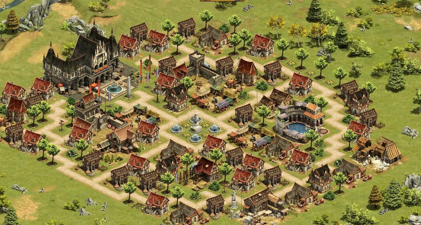 Фордж Эмпайр. Игра Forge of Empires. Браузерная стратегия про средневековье. Градостроительный симулятор средневековье.